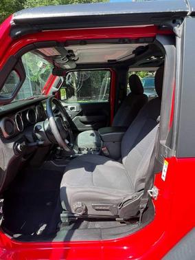 Red 2019 Jeep Wrangler Sport