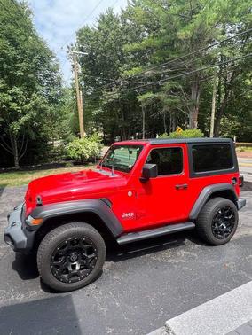 Red 2019 Jeep Wrangler Sport