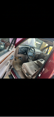Red 1996 Ford F-150 XL