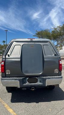 Silver 2009 Ford F-350 XLT Super Duty Crew Cab