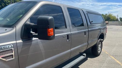 Silver 2009 Ford F-350 XLT Super Duty Crew Cab