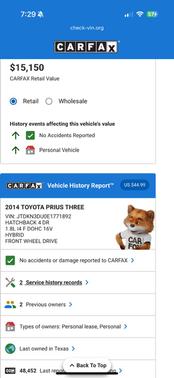 2014 Toyota Prius Three