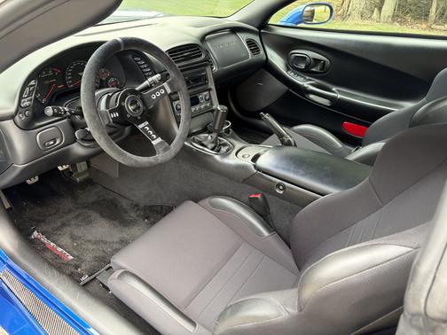 Blue 2003 Chevrolet Corvette Z06