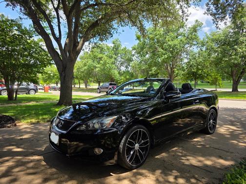 Black 2010 Lexus IS 250C Base