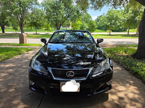 Black 2010 Lexus IS 250C Base