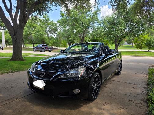 Black 2010 Lexus IS 250C Base