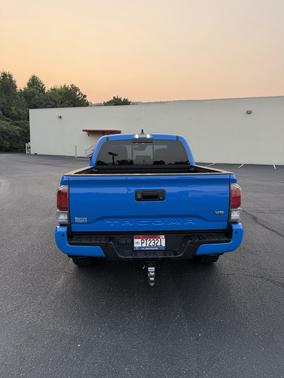 Blue 2021 Toyota Tacoma TRD Sport