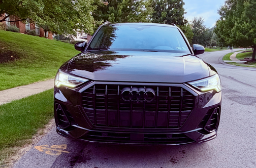 Black 2023 Audi Q3 45 S line Premium Plus