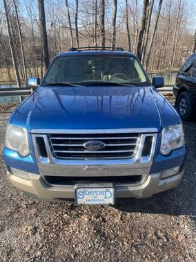 Blue 2010 Ford Explorer Eddie Bauer