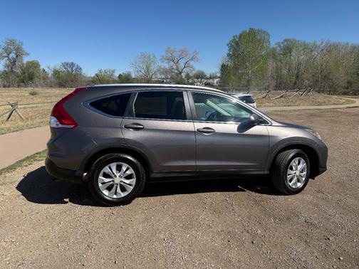 Brown 2012 Honda CR-V EX-L
