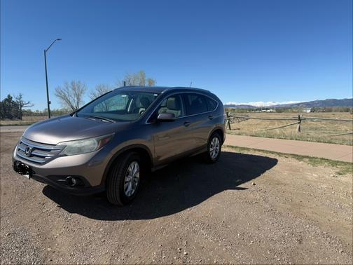Brown 2012 Honda CR-V EX-L