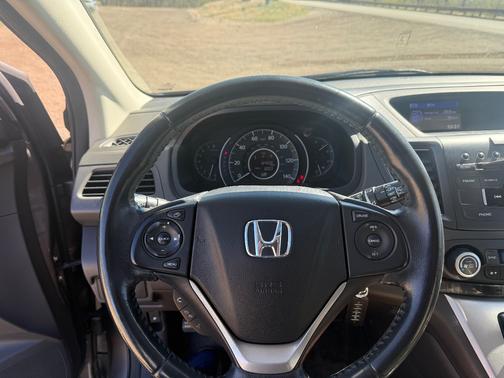 Brown 2012 Honda CR-V EX-L