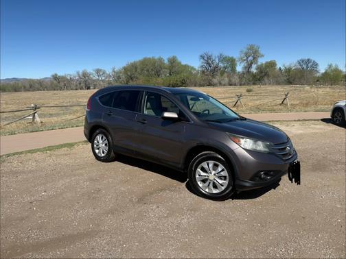 Brown 2012 Honda CR-V EX-L