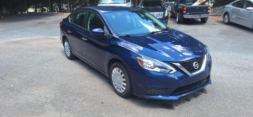 Blue 2018 Nissan Sentra S
