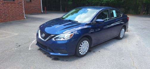 Blue 2018 Nissan Sentra S