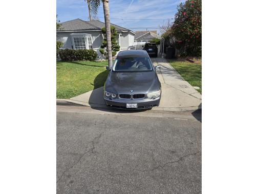 Gray 2004 BMW 745 Li