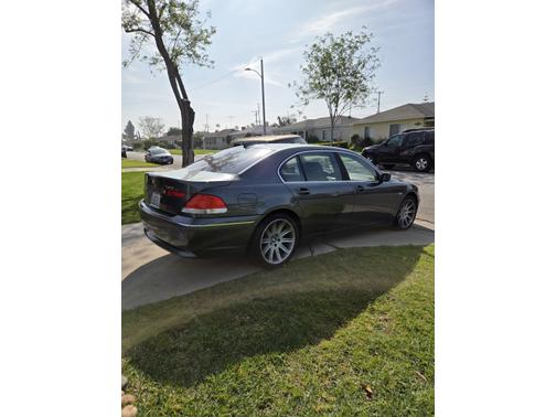 Gray 2004 BMW 745 Li