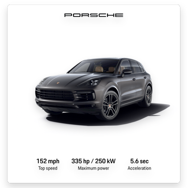 2023 Porsche Cayenne Cayenne Platinum Edition