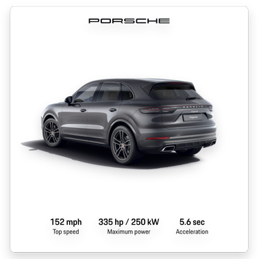 2023 Porsche Cayenne Cayenne Platinum Edition