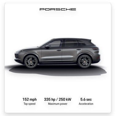 2023 Porsche Cayenne Cayenne Platinum Edition