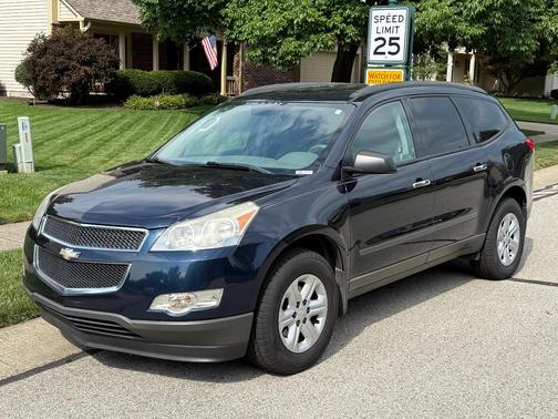 Blue 2012 Chevrolet Traverse LS