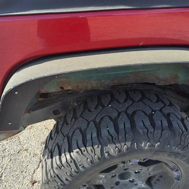 Red 2008 Jeep Wrangler X