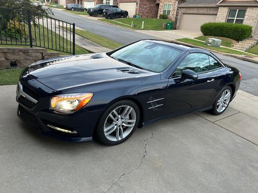 Blue 2015 Mercedes-Benz SL-Class SL 400