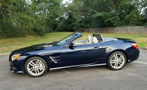 Blue 2015 Mercedes-Benz SL-Class SL 400