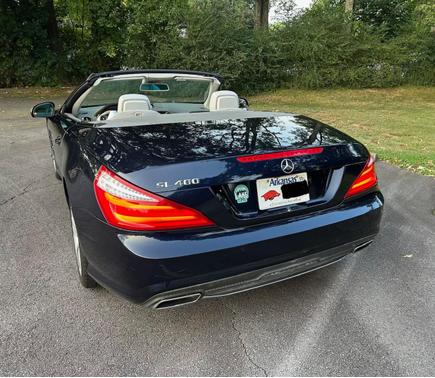 Blue 2015 Mercedes-Benz SL-Class SL 400