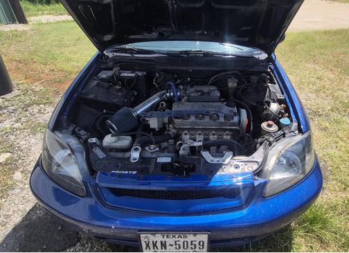 Blue 1999 Honda Civic EX