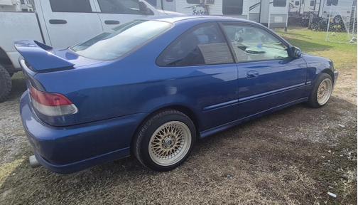 Blue 1999 Honda Civic EX