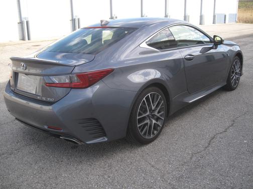Gray 2015 Lexus RC 350 Base