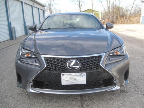 Gray 2015 Lexus RC 350 Base