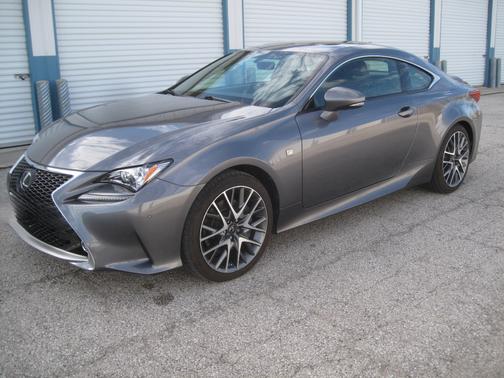 Gray 2015 Lexus RC 350 Base