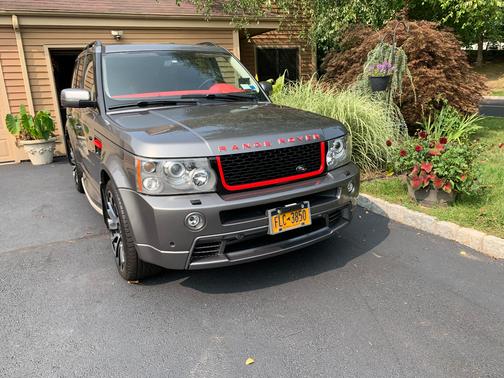 Gray 2008 Land Rover Range Rover Sport Supercharged