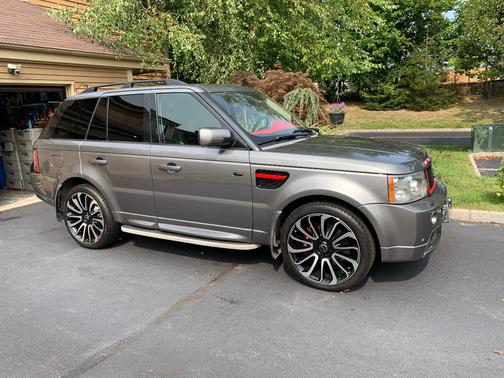 Gray 2008 Land Rover Range Rover Sport Supercharged