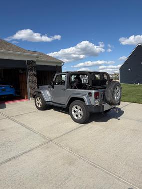 Silver 2013 Jeep Wrangler Sahara