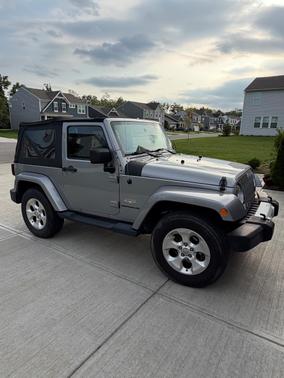Silver 2013 Jeep Wrangler Sahara