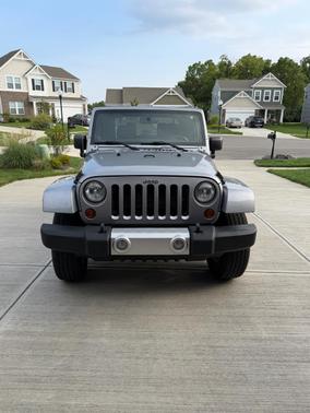 Silver 2013 Jeep Wrangler Sahara