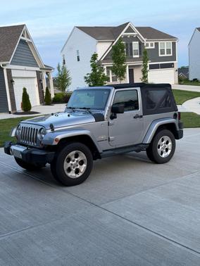 Silver 2013 Jeep Wrangler Sahara