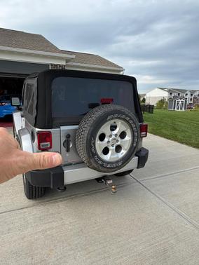 Silver 2013 Jeep Wrangler Sahara
