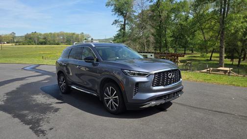 Blue 2022 INFINITI QX60 SENSORY