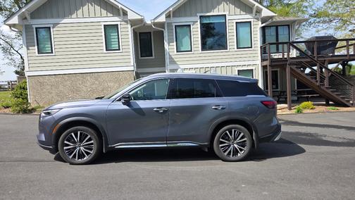 Blue 2022 INFINITI QX60 SENSORY