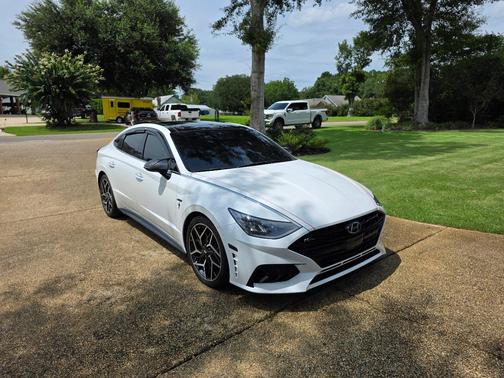White 2023 Hyundai SONATA N Line