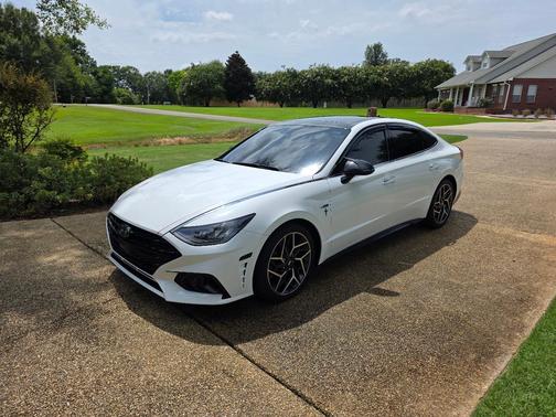 White 2023 Hyundai SONATA N Line