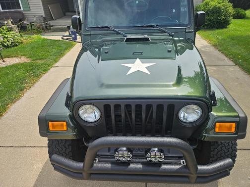 Green 2004 Jeep Wrangler X