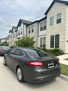 Gray 2015 Ford Fusion Hybrid SE