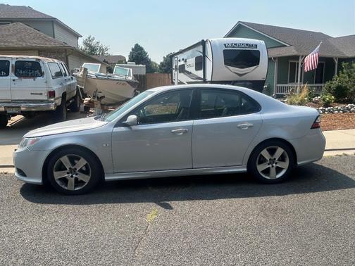 Gray 2009 Saab 9-3 2.0T