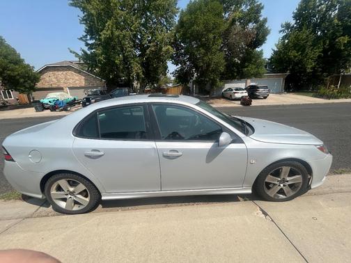Gray 2009 Saab 9-3 2.0T