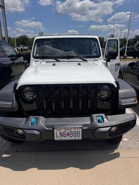 White 2023 Jeep Wrangler 4xe Base